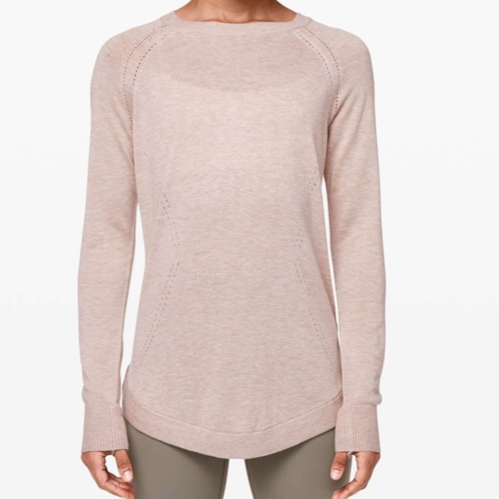 Lululemon Lead with Your Heart Sweater.